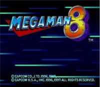 une photo d'Ã©cran de Mega Man 8 sur Sony Playstation